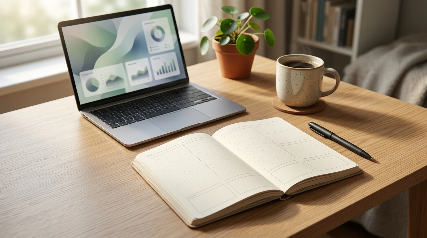 Daily Growth Mindset Planner: Goals, Reflection & AI