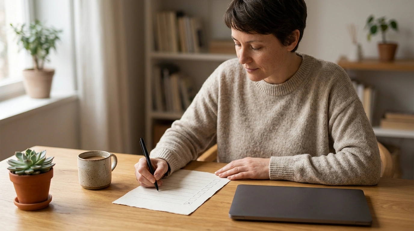 Quiet Confidence: Daily Checklist to Build Self-Trust