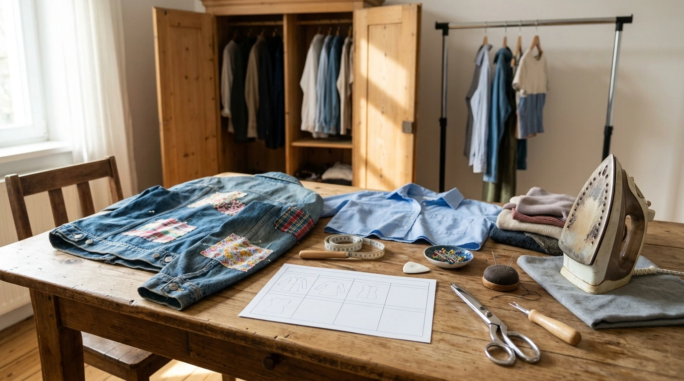 Reconstructed Clothing Planner: DIY Upcycles That Fit