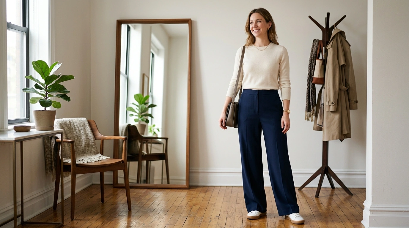 Wide-Leg Casual Trousers: Fit, Styling, Care Guide