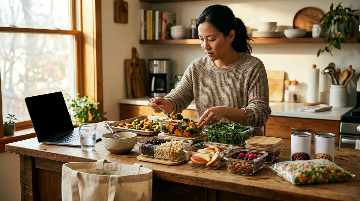 Healthy Eating That Sticks: Simple Busy-Week System