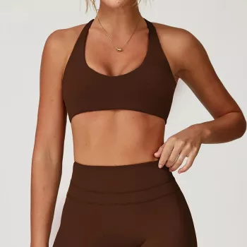 Backless Push Up Sports Bra: Secure Lift for Low-Back